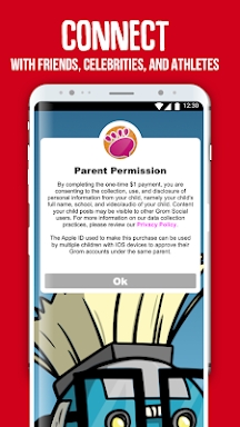 GROM - Social Network For Kids screenshots