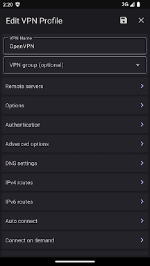 VPN Client Pro screenshots