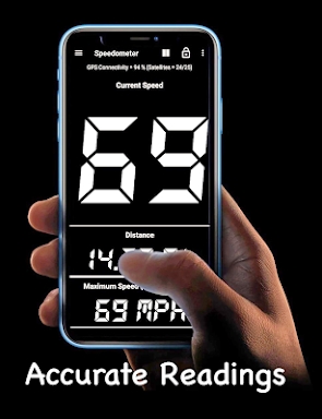 GPS Speedometer and Odometer screenshots