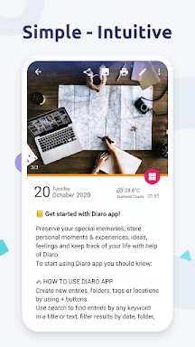 Diaro - Diary Journal Notes screenshots