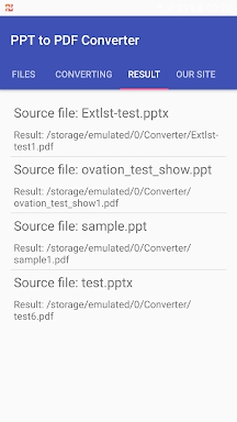 PPT to PDF Converter screenshots