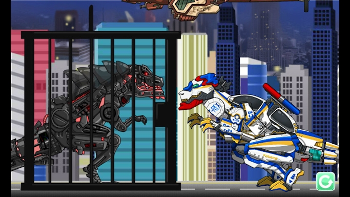 T-rex Cops- Combine! DinoRobot screenshots