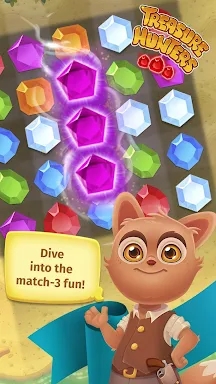 Treasure Hunters: free match3  screenshots