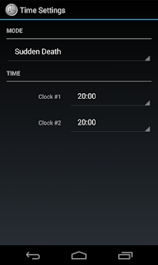 Chess Clock screenshots