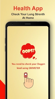 Oxygen Level Check-Lung Check screenshots