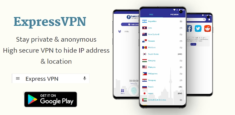 Express VPN - Secure VPN Proxy screenshots