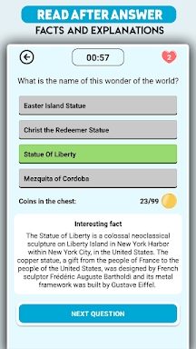 Geography. Quiz. Many tests screenshots