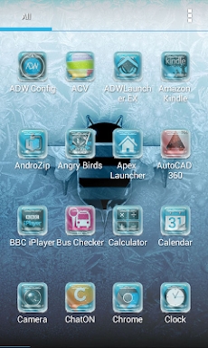 Frozen Android NOVA Launcher T screenshots