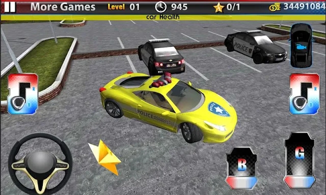Car Parking 3D: Police Cars screenshots