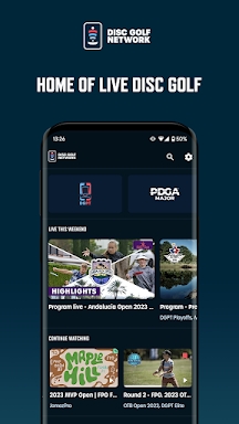 Disc Golf Network screenshots