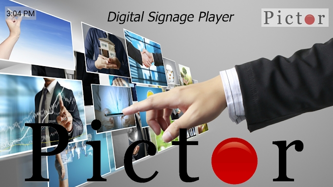 Pictor Digital Signage Player screenshots