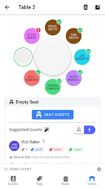 Table Tailor: Seating Planner screenshots