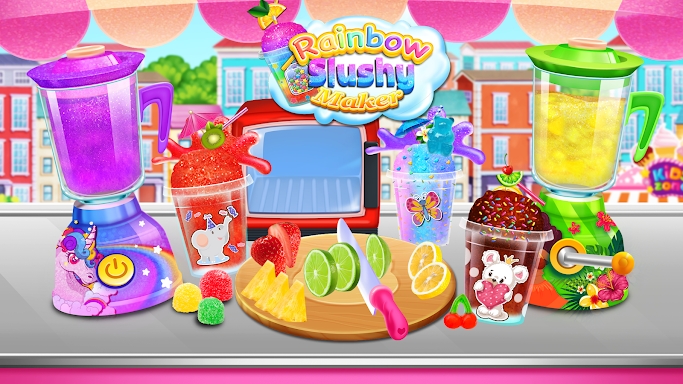 Rainbow Frozen Slushy Truck screenshots