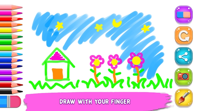 Kids Art & Drawing Game screenshots