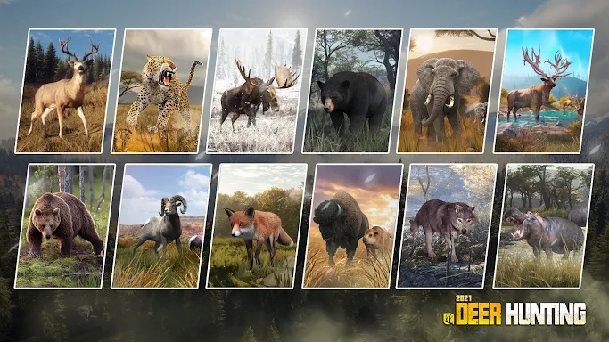 Deer Hunting: 3D shooting game screenshots