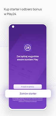 Play24: manage your account screenshots