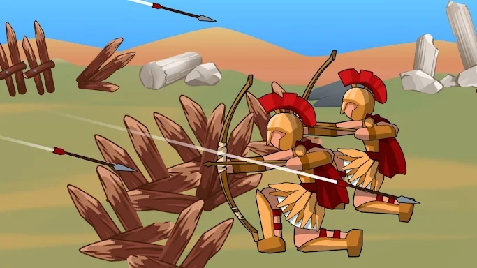 Stickman History Battle screenshots