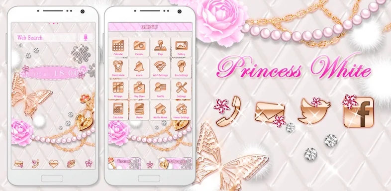 Cute Wallpaper Princess White screenshots