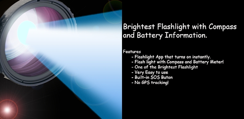Flashlight for Samsung Galaxy screenshots