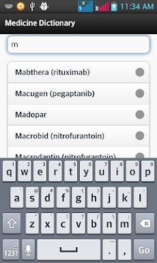Medicine Dictionary screenshots