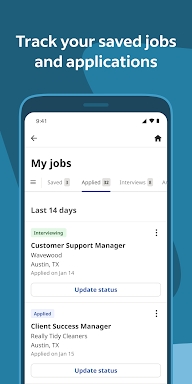 Indeed Job Search screenshots