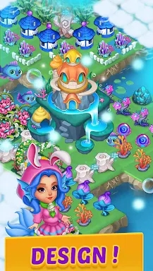Merge Mermaids-magic puzzles screenshots