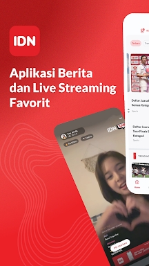 IDN: Baca Berita & Live Stream screenshots