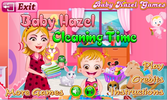 Baby Hazel Cleaning Time screenshots
