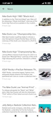 Sneakers screenshots