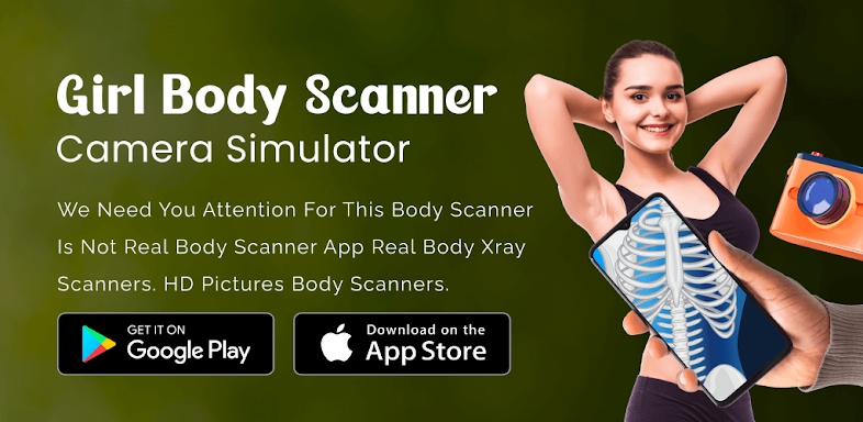 X-Ray Body Scanner : Simulator screenshots
