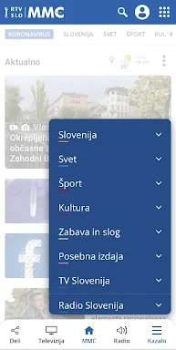 RTV Slovenija screenshots