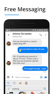 The Messenger for Messages screenshots