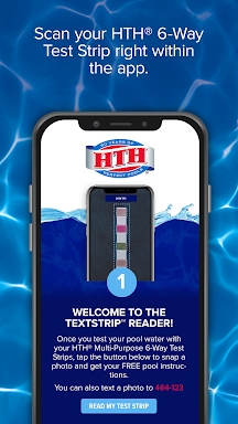HTH® Test to Swim® water testing app screenshots