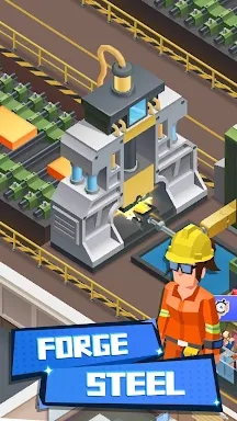 Steel Mill Manager-Idle Tycoon screenshots