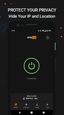 VPNhub: Unlimited & Secure screenshots