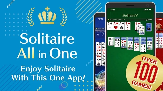 Solitaire Victory: 100+ Games screenshots