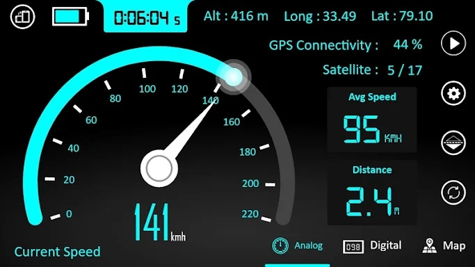 GPS Speedometer - Odometer App screenshots