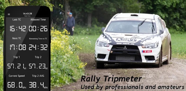 Rally Tripmeter screenshots