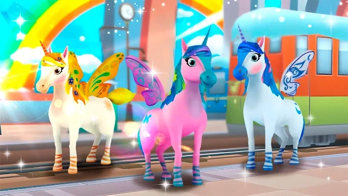 Unicorn Dash: Fun Runner 2023 screenshots