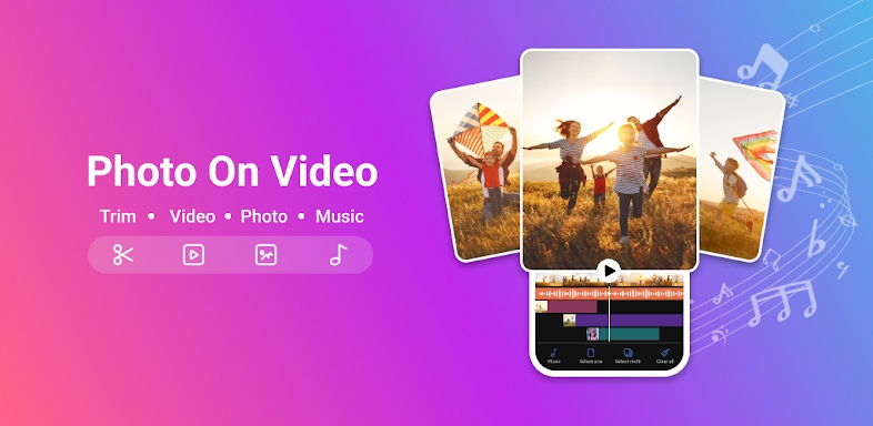 Photo On Video, Image To Video screenshots