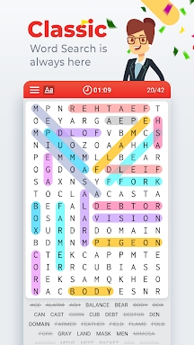 Word Search Colorful screenshots