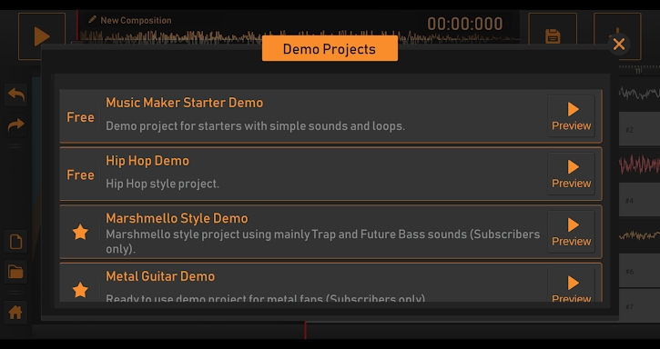 Song Maker - Music Mixer screenshots