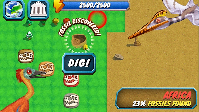 Dino Quest: Dig Dinosaur Game screenshots