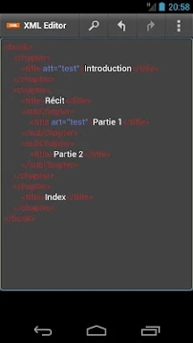 XML Editor screenshots