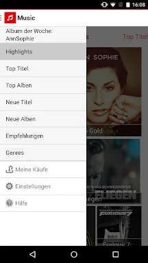 Vodafone Music Shop screenshots