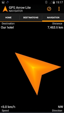 GPS Arrow Navigator LITE screenshots