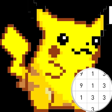 Pokepix Color By Number screenshots