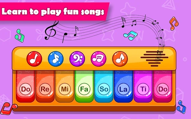 Baby Piano and Sounds for Kids screenshots