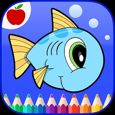 Ocean Animals Coloring Book screenshots