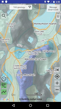 Australian Geology Travel Maps screenshots